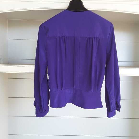 Josephine Purple Blouse - Picture 2 of 3